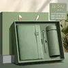 Cuaderno de Negocios Souvenir Escuela Reunión Anual de la Empresa Caja de Regalo de Alto Valor Set