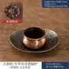 Accesorios para quemador de incienso de calabaza directo de fábrica Portainciensos multifuncional Plato de incienso de línea flor de loto Quemador de incienso de aleación incienso