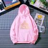 Moletom com Capuz Cross-border Black Letter Feminino Outono e Inverno Senso de Design Nicho com Forro de Fleece Tamanho Grande Estilo Solto Preguiçoso Jaqueta