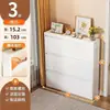 Armário de Sapatos Branco Creme Economizador de Espaço para Apartamentos Pequenos, Grande Capacidade, Sem Necessidade de Instalação, Sapateira Doméstica Econômica para Apartamentos Alugados