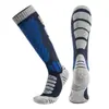 Calcetines Profesionales para Esquiar, Engrosados, Cálidos, Transpirables, Calcetines Largos, Antideslizantes, Resistentes al Desgaste, Amortiguadores, Protectores de Tobillo, Calcetines de Invierno para Deportes al Aire Libre