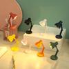 Novo Marcador Magnético Mini Luminária de Mesa Pequena LED Mini Luz Noturna Fofo Mini Prendedor de Livro Luminária de Mesa Pequena