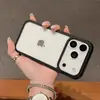 Capa de Celular Acrílica Transparente Simples para iPhone 18 Pro Max Apple 16 Cobertura Total Anti-queda Capa Protetora