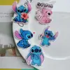 Broche Grande de Acrílico Desenho Animado Fofo Anime Stitch Decoração Criativa Engraçada para Bolsa Patch Pingente Acessórios