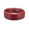 Fio paralelo vermelho e preto 2468 18awg 34 14 fio paralelo duplo cobre estanhado fio eletrônico fio de extensão 100 metros um rolo