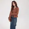 Suéter Sencillo Adelgazante Estilo Coreano para Mujer 2025 Primavera Nuevo Versátil Cárdigan de Cachemira