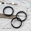 Accesorios de joyería para bricolaje, pintura de color, anillo de hierro, anillo de conexión, llavero, colgante de aleación, hecho a mano, material colgante a granel