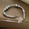 Pulsera de Plata Esterlina 925 Estilo Fragancia Suave de Alta Gama para Mujer Lujo Ligero Popular en Internet Nueva Elegante Elegante Pulsera con Cierre de Lingote