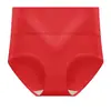 [Recrutando Agentes para Venda por Consignação] Calcinha Feminina Taxol 100% Algodão de Cintura Média a Alta, Alta Elasticidade, Cor Sólida, Controle de Barriga, Antibacteriana