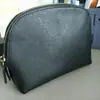 Nova Bolsa de Maquiagem de Dumpling Bolsa de Maquiagem de Concha de PU Portátil Personalização de Fábrica
