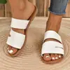 Chanclas Sencillas y Elegantes Sandalias de Playa Casuales Novedad Verano 2026 Zapatillas Planas Ligeras Elegantes Versátiles
