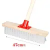 Cepillo de Alambre de Plástico con Mango Largo para Limpieza de Pisos, Cepillo para Piso de Baño, Cepillo de Limpieza, Cepillo de Cerdas Duras, Cepillo para Baldosas Alfombras de Cocina Baño