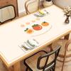 Spot pequeno fresco limpar pvc tapete de mesa doméstica impermeável à prova de óleo tapete fácil de cuidar pode ser cortado