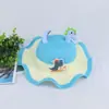 Sombrero de paja de verano para niños, sombrero para el sol, sombrero para el sol para bebé, sombrero para el sol de verano, sombrero de dinosaurio de dibujos animados