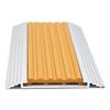 Tira Antideslizante para Escalera de Aleación de Aluminio Tira Envolvente para Escalón Plano de Escalera Escalón Doméstico Tira Antideslizante Resistente al Desgaste