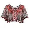 Vestido de Fiesta de los Años 20 Amazon Collar de Perlas Listo para Usar Pulsera Tocado Chal Producto Individual para Mujer