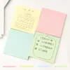 Bloc de Notas Deli 9082 Pegatina de Mensajes 76*76mm Papel de Notas Post-It Papel de Notas Post-It de 4 Colores 100 Hojas