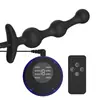 Doble Electrodo de Silicona Anal Plug Juguetes Sexuales Descarga Eléctrica Pulsos Anal Plug Dispositivo de Orgasmo con Descarga Eléctrica Juguetes Divertidos