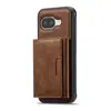 Funda de teléfono magnética dos en uno desmontable con tarjetero compatible con Google Pixel 10A, funda de cuero anticaídas para Google Pixel 9