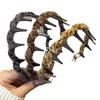 Moda Leopardo Ola con Dientes Diadema de Copa Craneal Alta para Mujer Texturizada Esponjosa Lavar la Cara Presión Diadema Elegante Sello para el Cabello Sombrerería