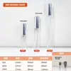 En stock de fábrica botella de perfume de 10 ml 5 ml botella pulverizadora de aluminio anodizado de cobertura total botella secundaria para tónico