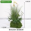 Simulación de paisajismo de plantas verdes, sistema de bosque verde, arreglo de flores, simulación de jardín Monet de musgo, decoración de plantas verdes falsas