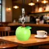 Estilo Ins Carrillón de Viento de Botella Flotante Llavero de Teléfono Colgante Pequeño Medusa Estrella Correa para Bolso Decoración Versátil para Mujeres