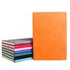 B5 piel sensación suave superficie piel de oveja cuaderno simple moda bloc de notas mayoreo imprimible LOGO retro negocio oficina