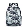 Mochila Transfronteriza Nueva de Tela de Nailon Impermeable para Hombre con Estampado Dulce Claro Mochila Escolar para Estudiantes Bolso de Moda para Mujer