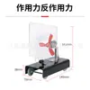 Fuerza y Contrafuerza Coche Eólico Demostrador de Potencia de Retroceso Experimento de Ciencia y Física Operación Práctica