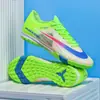 Zapatos de fútbol de caña baja 17 Putian transfronterizos para hombres y mujeres, con tacos para estudiantes y adultos, para entrenamiento en césped artificial, zapatos de fútbol AG con tacos largos