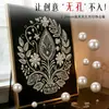 Perlas Sueltas Imitación Perla No Porosas Lin Abs, Perlas de Mijo de Perla, Accesorios de Decoración Hechos a Mano para DIY, Materiales para DIY, Perlas Sueltas