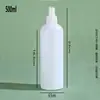 Botella Atomizadora de Plástico Blanco para Mascotas, Lata Atomizadora de Niebla Fina, Botella Dispensadora de Agente de Belleza y Limpieza de Múltiples Especificaciones, Suministro Directo desde la Fábrica de Origen
