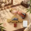 Nuevo Adorno colgante de brocado para llave de canción accesorio para coche bolsa colgante pequeño sombrero Zhuangyuan Gaokao regalo pequeño de la suerte