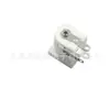 Enchufe DC-005 Enchufe de Alimentación DC Enchufe de Corriente Continua Enchufe DC DC005 Blanco