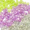 Grânulos de vidro imitação de Jade 10mm feitos à mão, degradê bicolor, redondos, material para DIY, acessórios para pulseira, colar, brincos