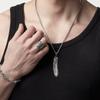 Anillo Ajustable de Pluma de Hoja Nueva 2024 para Hombres y Mujeres, Anillo Versátil de Moda Nicho, Directo del Fabricante