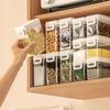 Frasco Sellado de Grado Alimenticio Caja de Almacenamiento Transparente Frasco de Almacenamiento para Snacks Granos y Frijoles Almacenamiento a Prueba de Humedad Frutas Secas