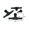 Haixin Acuario Serie Tj Acuario Válvula Reguladora de 4 mm, Válvula Reguladora de Aire, Válvula Antirretorno/Válvula de Parada/Piedra de Burbujas