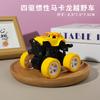 Coche de juguete para niños transfronterizo coche de inercia de seis ruedas vehículo todoterreno de tracción en las cuatro ruedas modelo de coche de fuerza de inercia puesto venta al por mayor