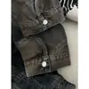 Yuran 26 Nova Coleção Primavera/Verão Jaqueta Jeans Tecida em Cor com Lavagem à Areia, Fio Siro Turco, Corte Slim