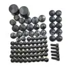 Adecuado para 20027-Motocicleta Harley Softail Tapa Decorativa Negra Galvanizada de Plástico ABS para Tornillo de Motor