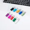 Al por mayor unidades flash USB personalizadas de colores 16G color brillante publicidad de licitación USB 8G regalo exclusivo transfronterizo grabado en metal 32G
