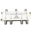 Divisor Padrão Britânico de 6 Vias 1 Entrada 6 Saídas, Divisor Um-Para-Seis, Divisor de 6 Vias 5-2400MHz Conector para Sinal de TV