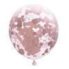Juego de globos de confeti transparentes de 12 pulgadas de alto, gruesos, para bodas, fiestas de cumpleaños, globos decorativos con lentejuelas, venta al por mayor