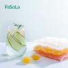 FaSoLa Bolsa Desechable con Rejilla para Hielo Moldes de Hielo Congelado Comestibles Sello Automático Artefacto Casero para Hacer Hielo de Maracuyá