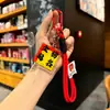 Examen de ingreso a la preparatoria regalo inspirador para dar energía estilo chino llavero de la suerte para el examen de ingreso a la universidad para enviar a los estudiantes cordón de doble cuerda texto joyería