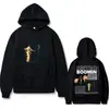 Sudadera con Capucha Estampada del Álbum Musical Heroes & Villains del Rapero Metro Boomin