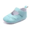 Comércio exterior atacado proteção ambiental bordado PU sapatos de bebê 0-1 ano bebê pequeno sapatos de bebê 1650