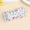 Diadema de Lazo Ancho de Cinta para Niños Diadema Elástica Floral para Bebé Accesorio para el Cabello Protector de Fontanela para Bebés Pañuelo de Cabeza Venta Caliente Transfronteriza